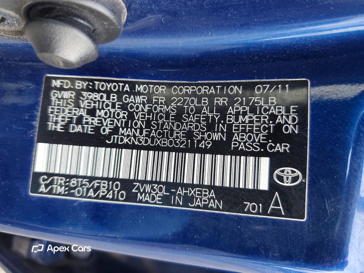 Toyota Prius 2011