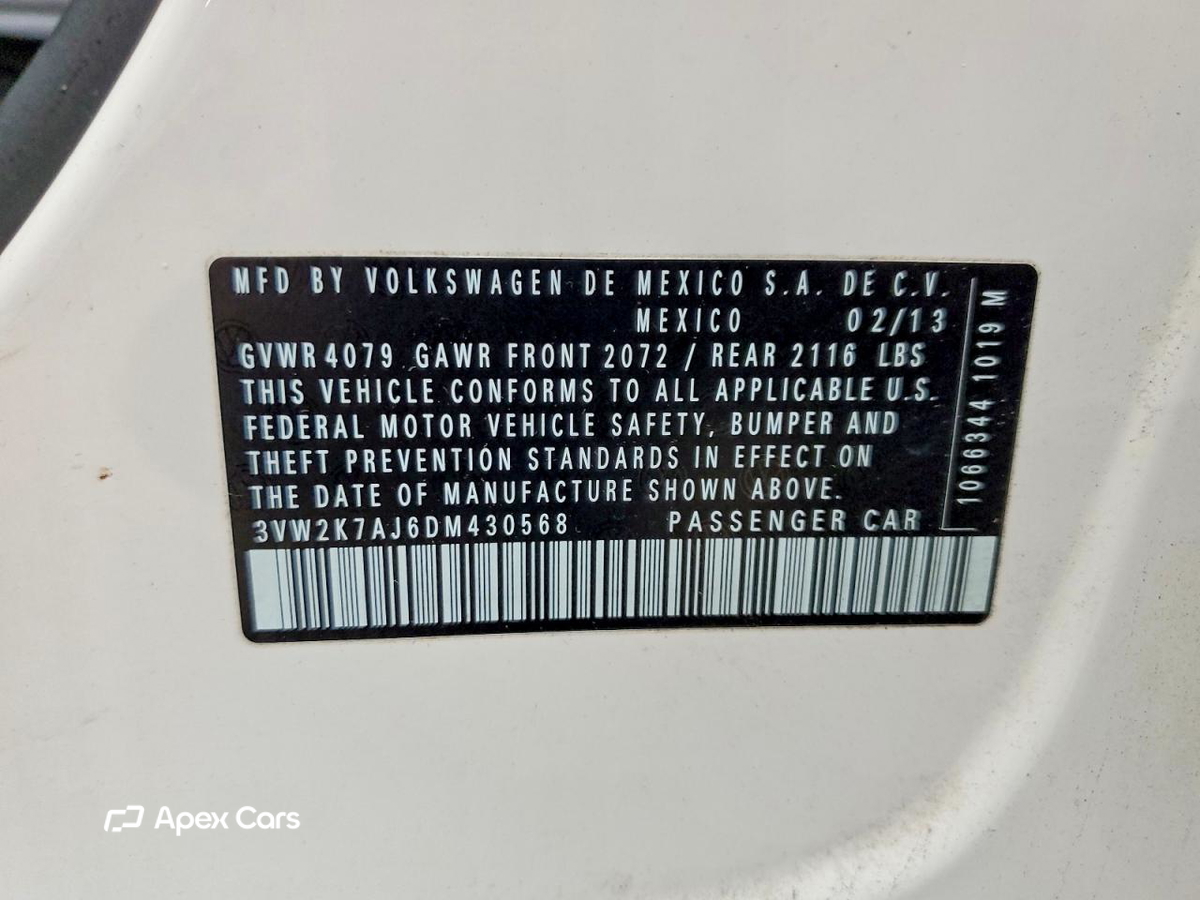 Volkswagen Jetta 2013
