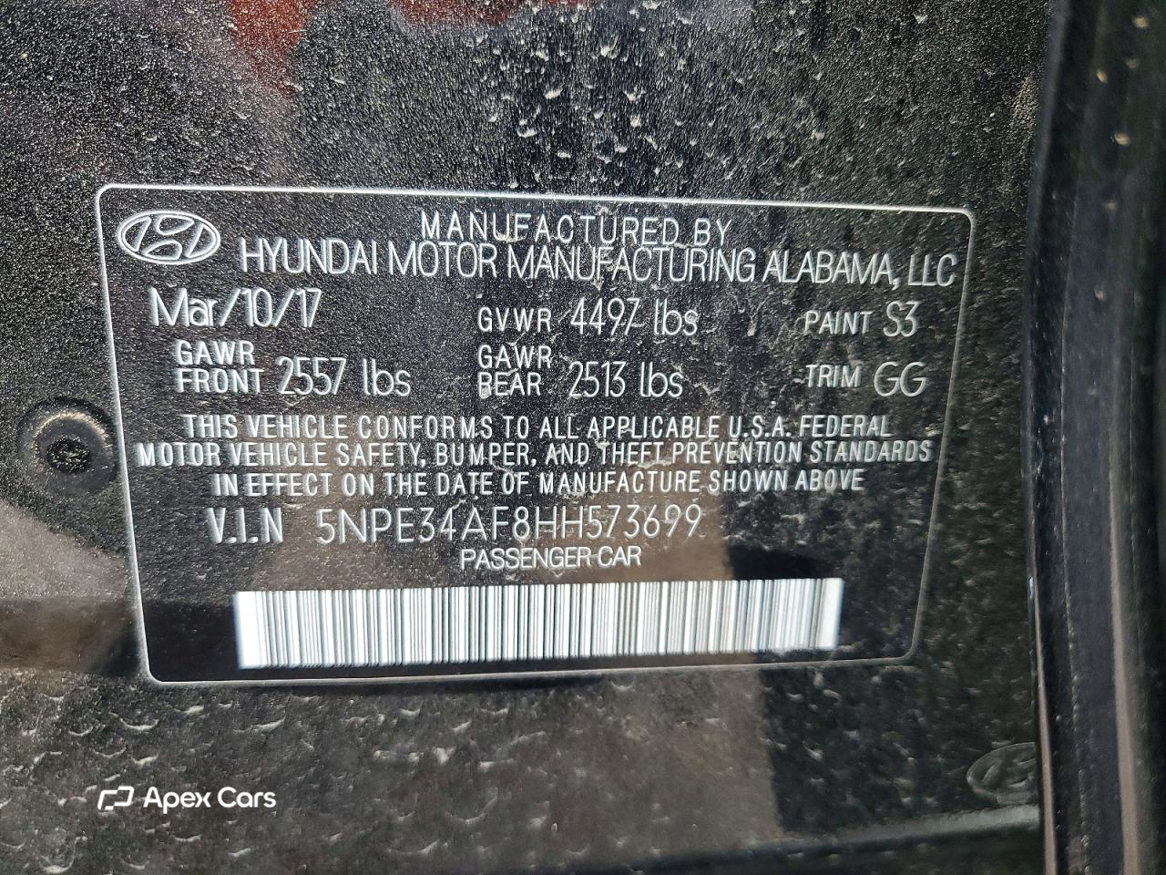Hyundai Sonata 2017