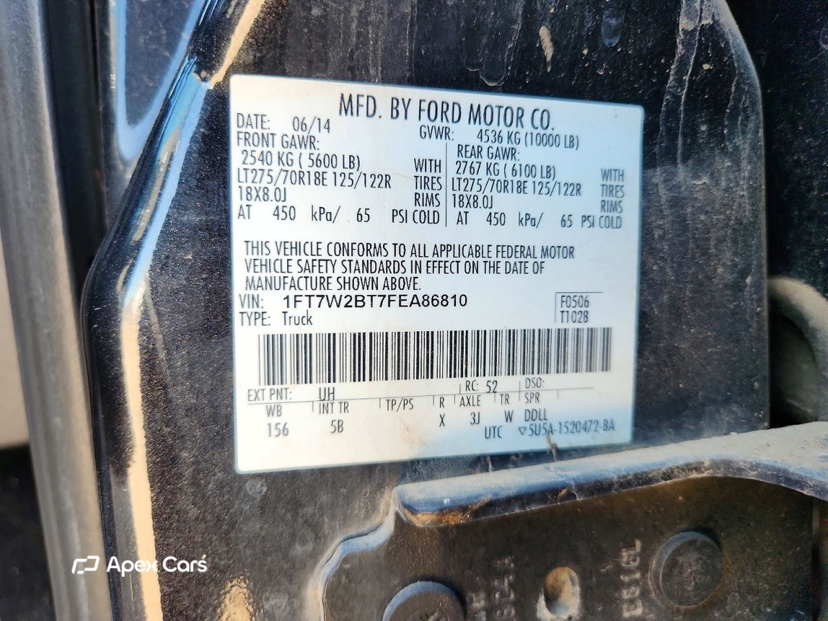 Ford F250 2015