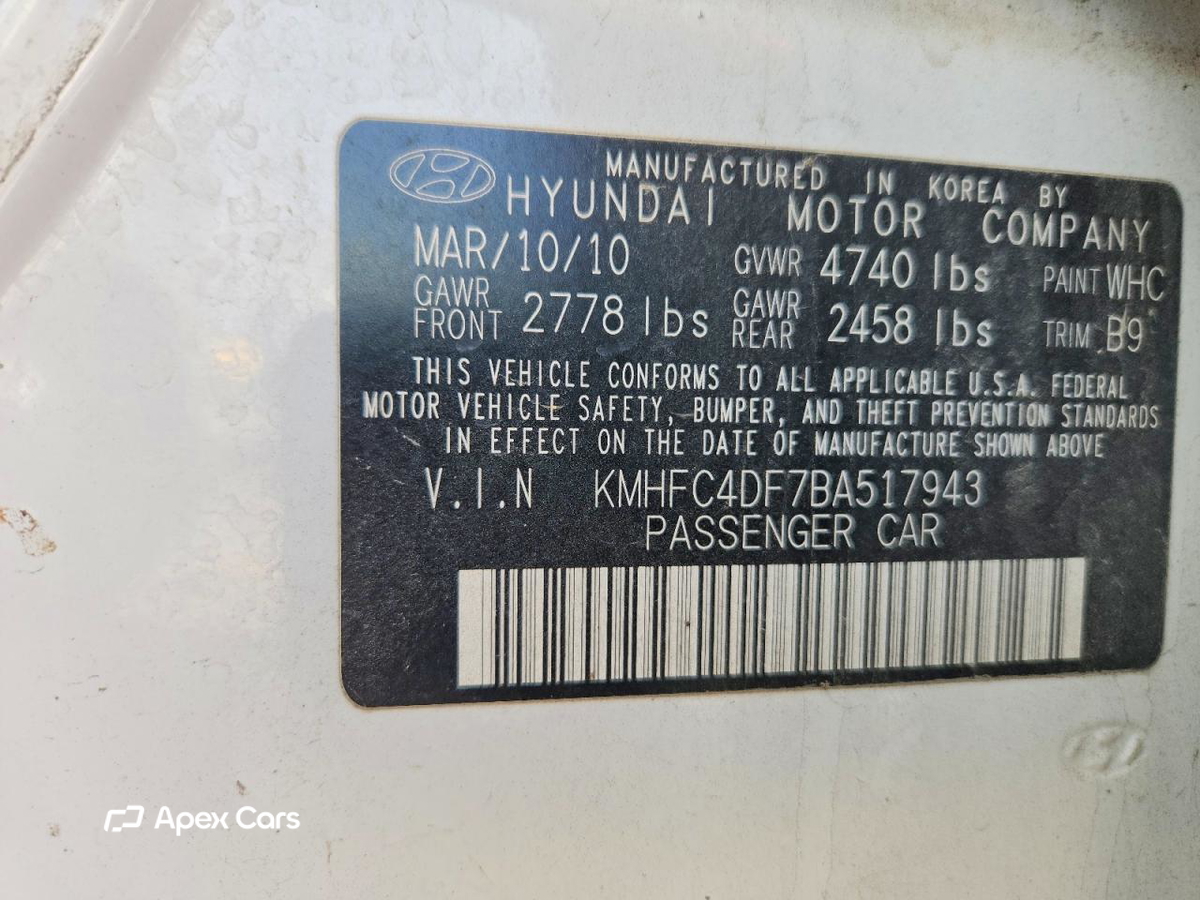 Hyundai Azera 2011