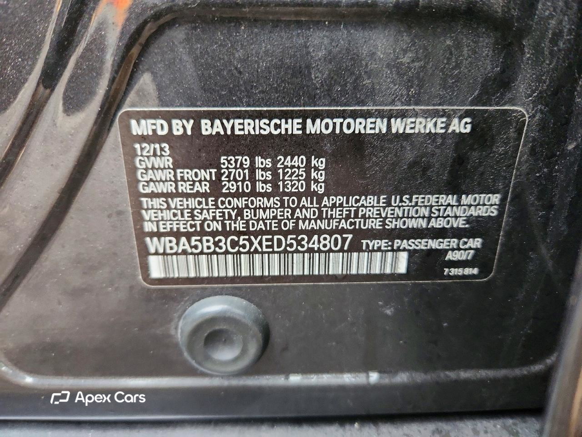 BMW Series 5 2014