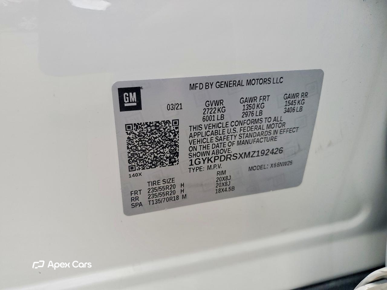 Cadillac XT6 2021