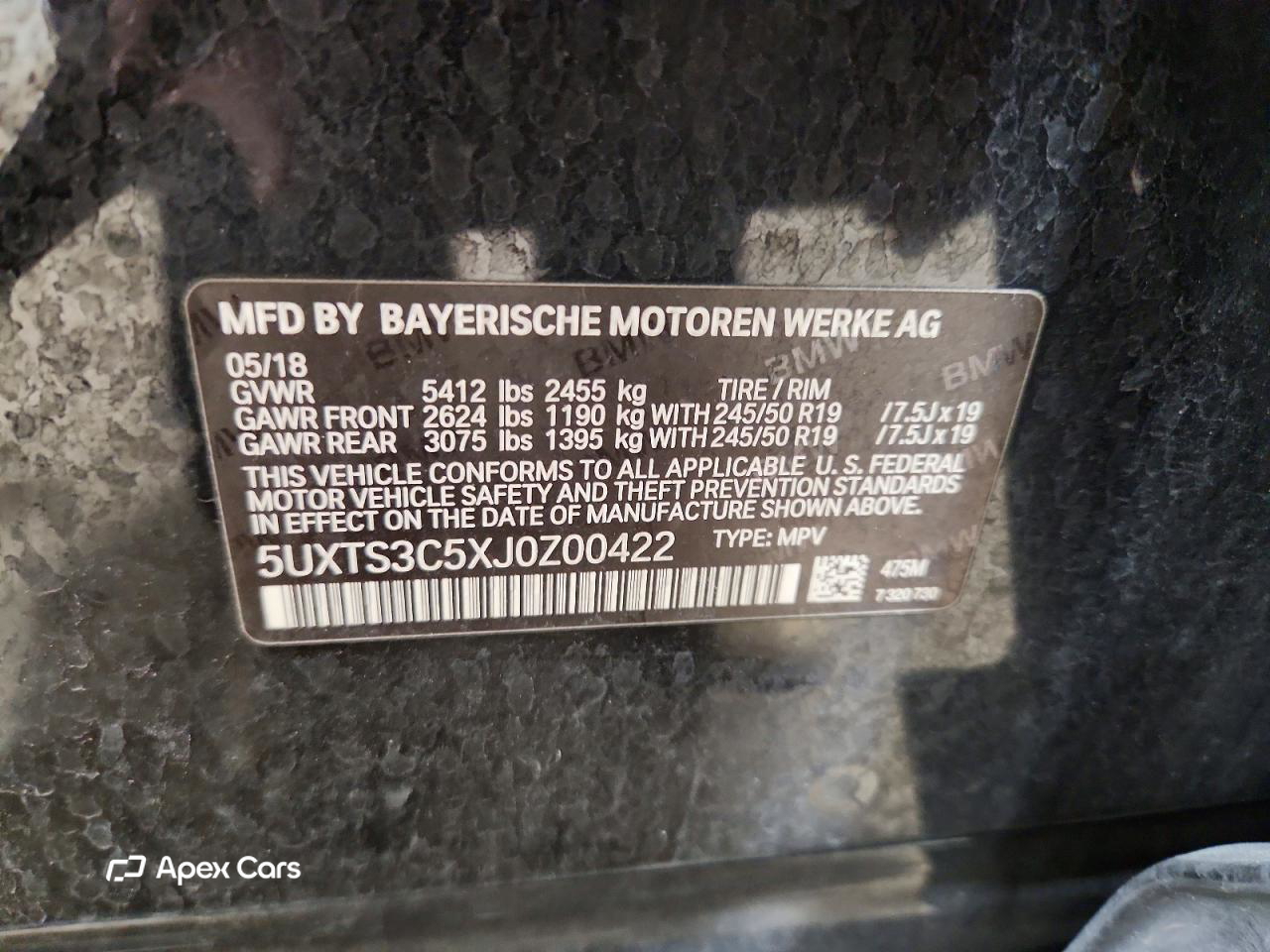 BMW X3 2018