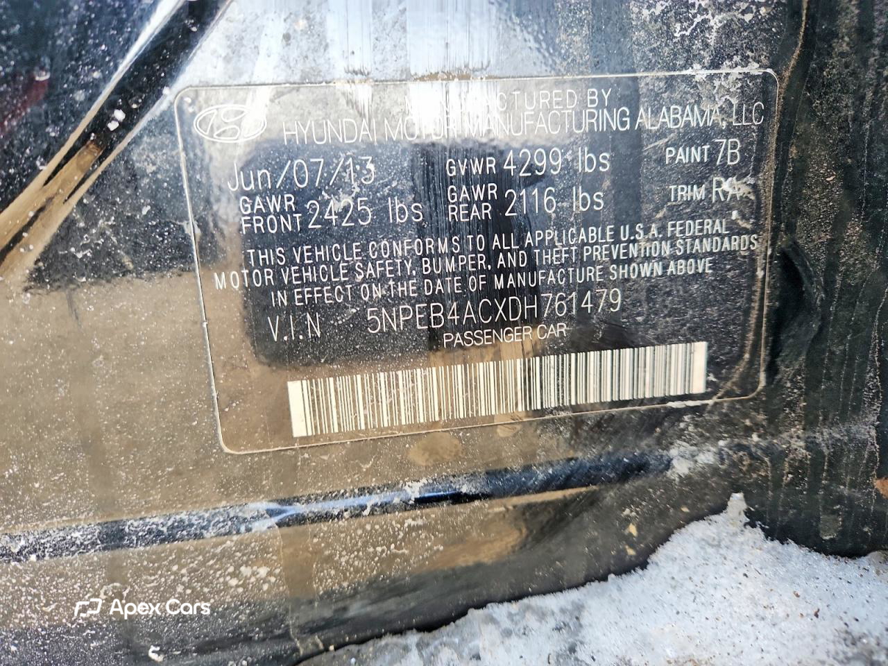Hyundai Sonata 2013