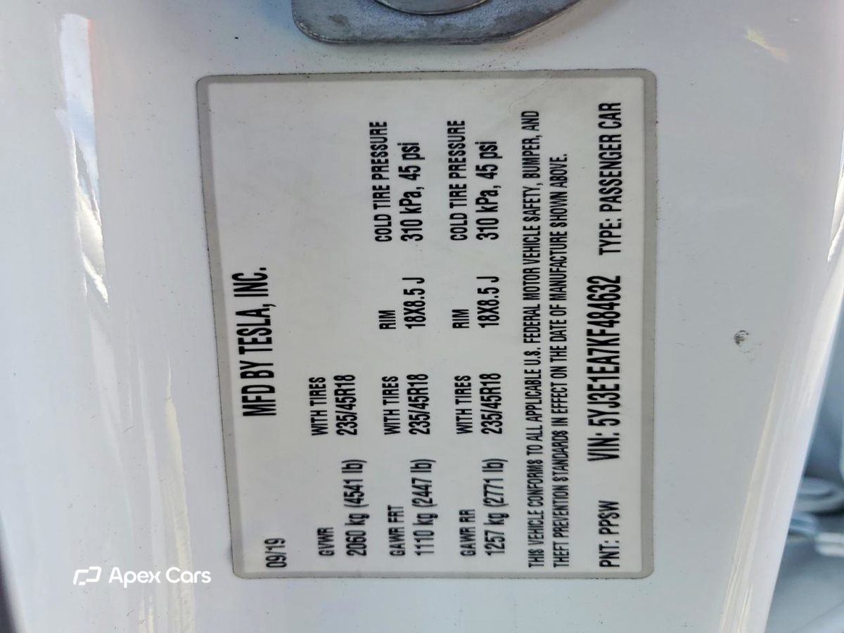 Tesla Model 3 2019