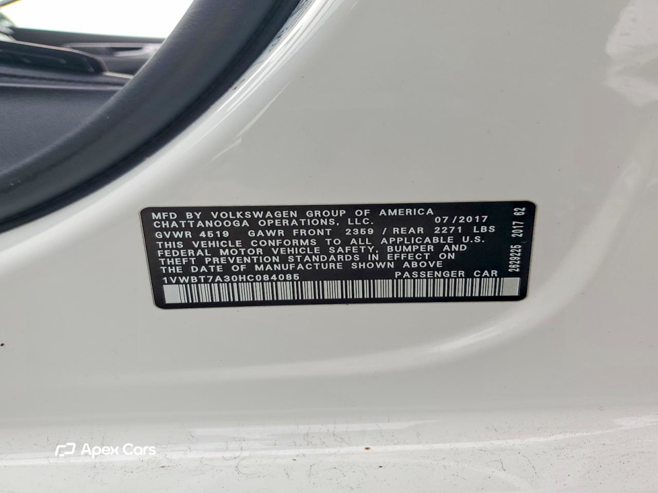 Volkswagen Passat 2017