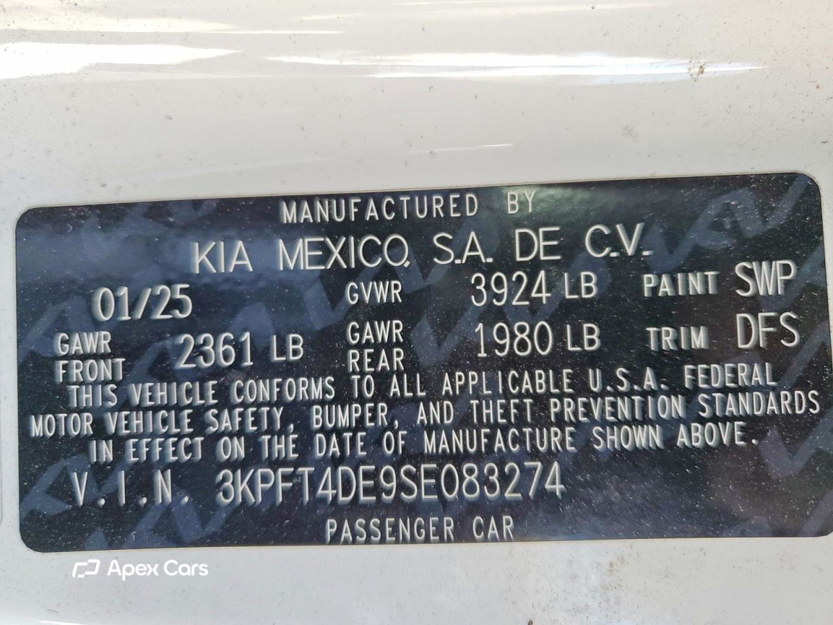 Kia K4 2025