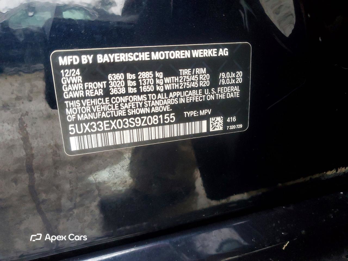 BMW X6 2025
