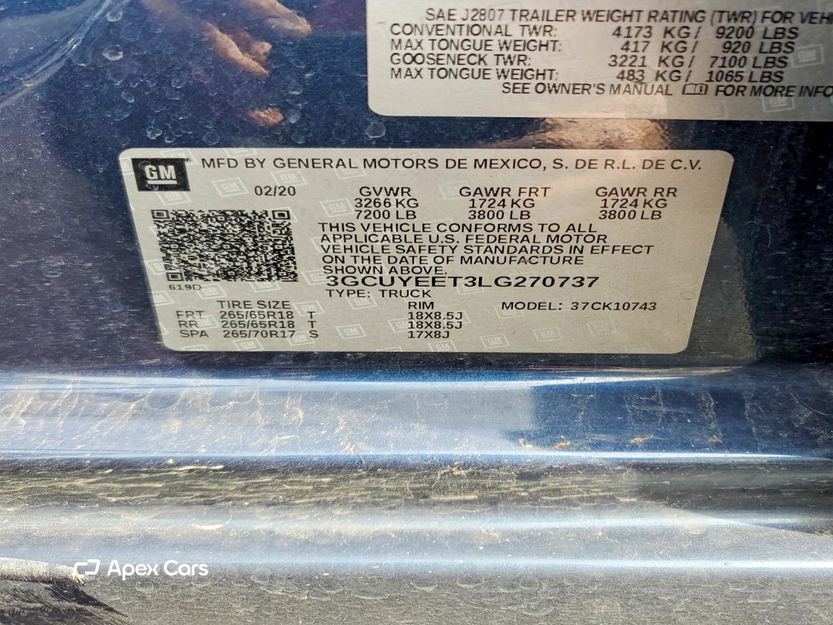 Chevrolet Silverado 2020