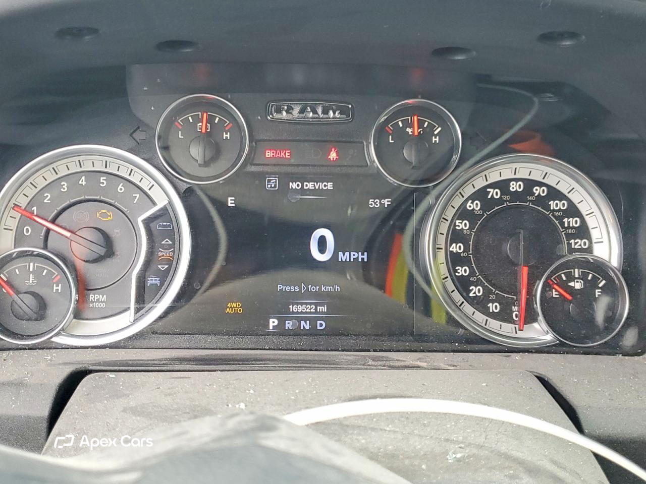 RAM 1500 2016