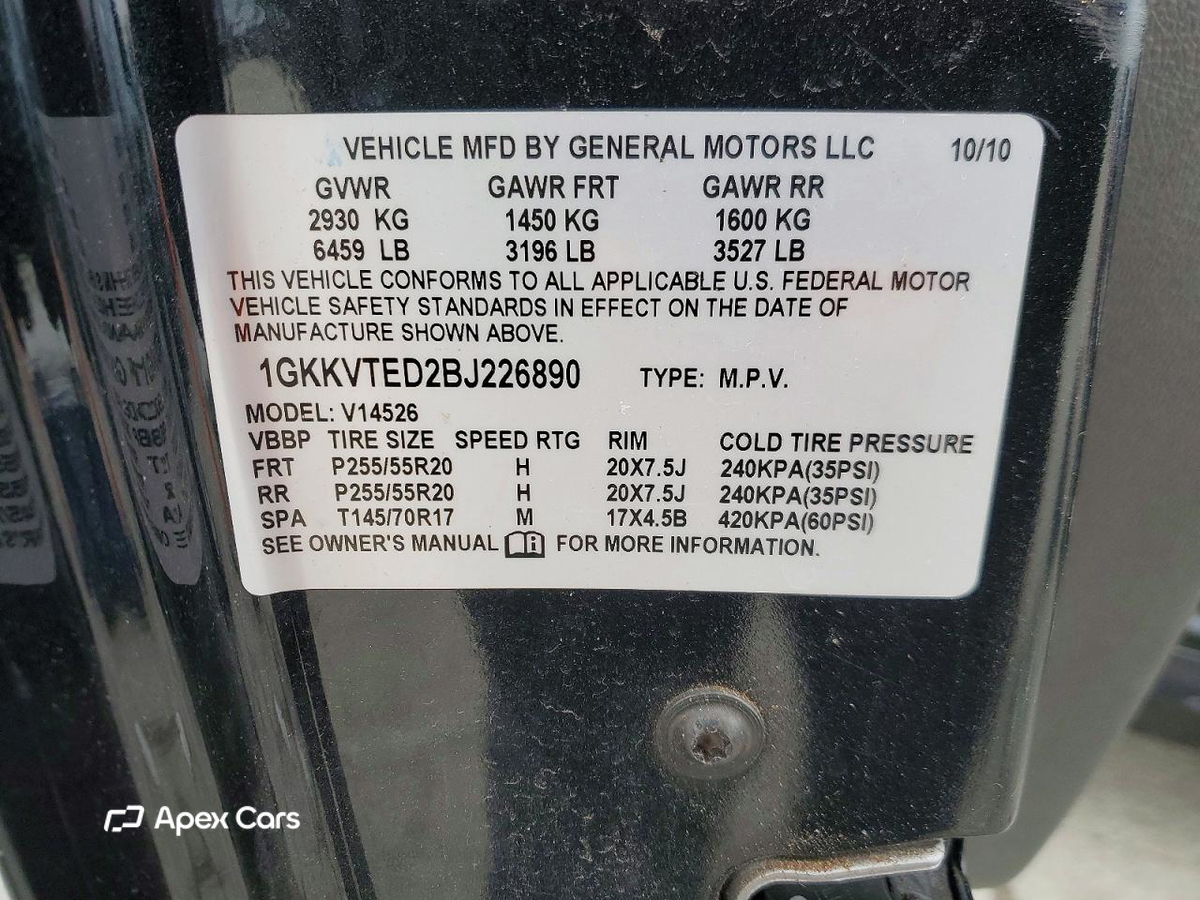 GMC Acadia 2011