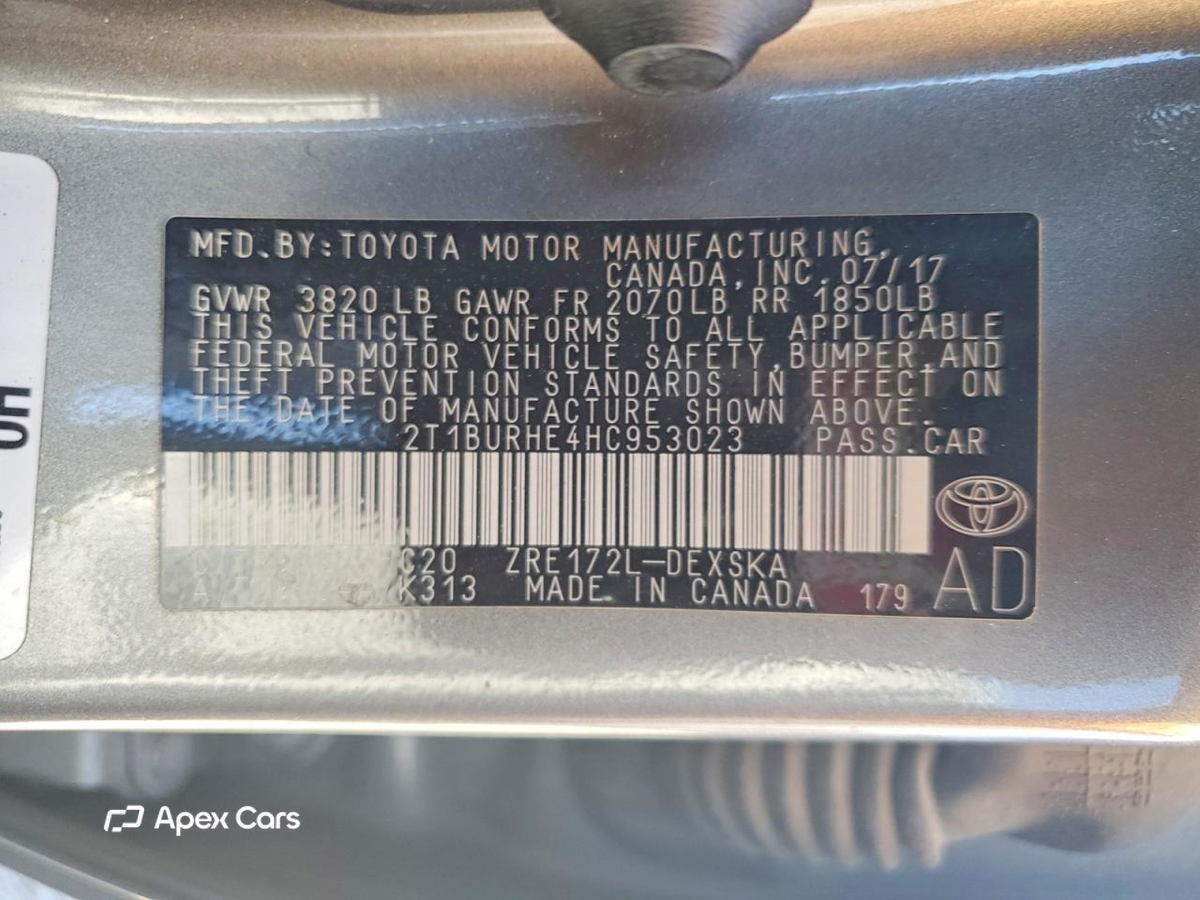 Toyota Corolla 2017