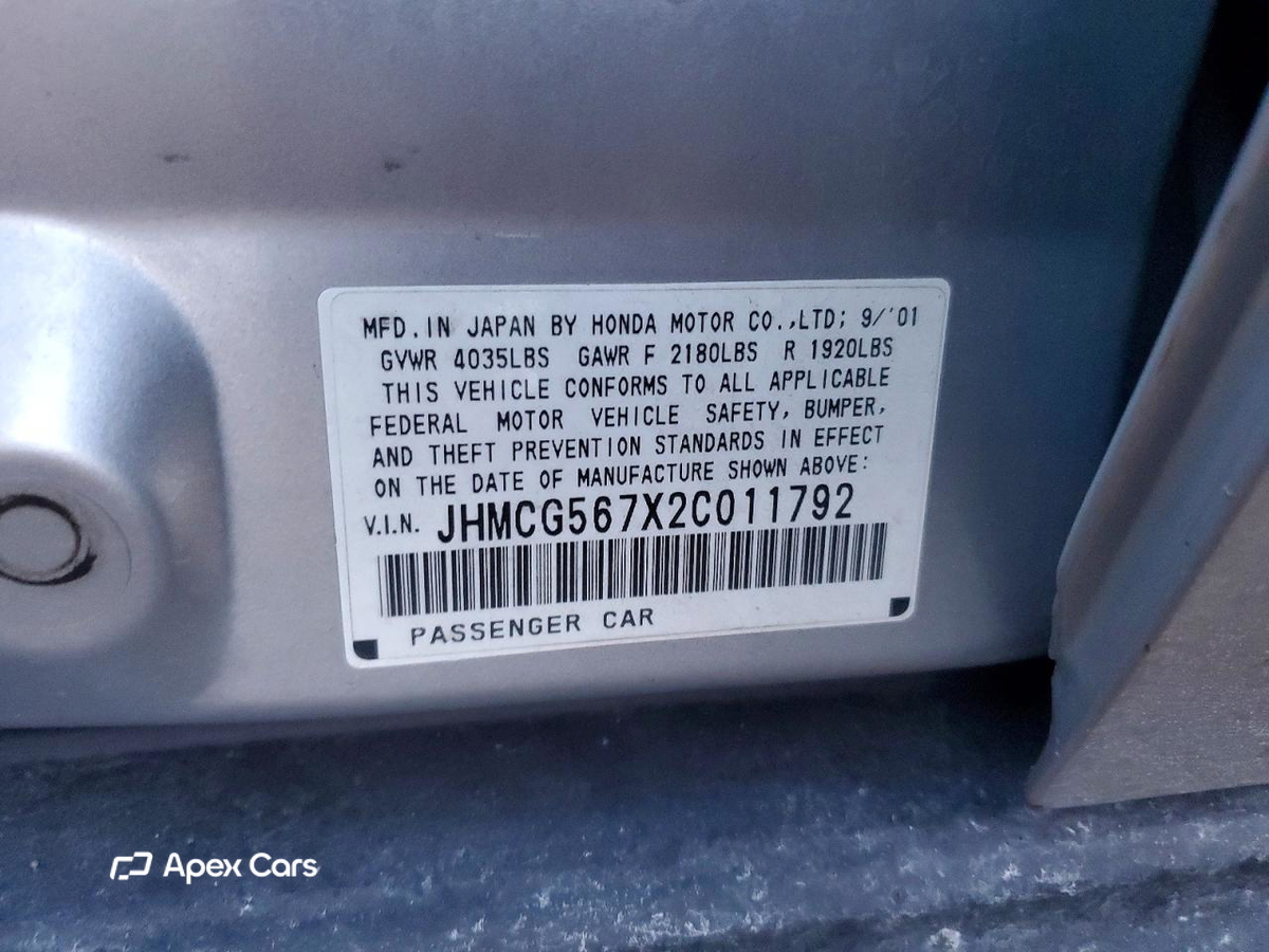 Honda Accord 2002