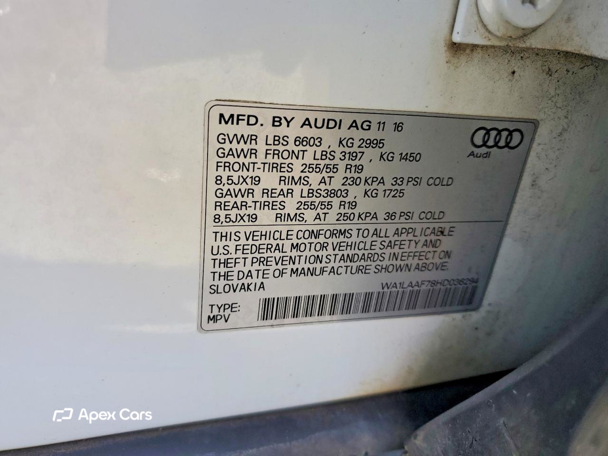 Audi Q7 2017