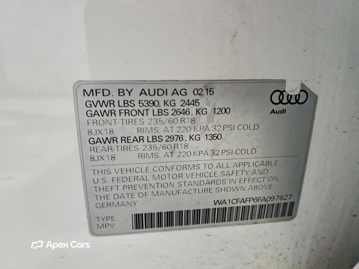 Audi Q5 2015