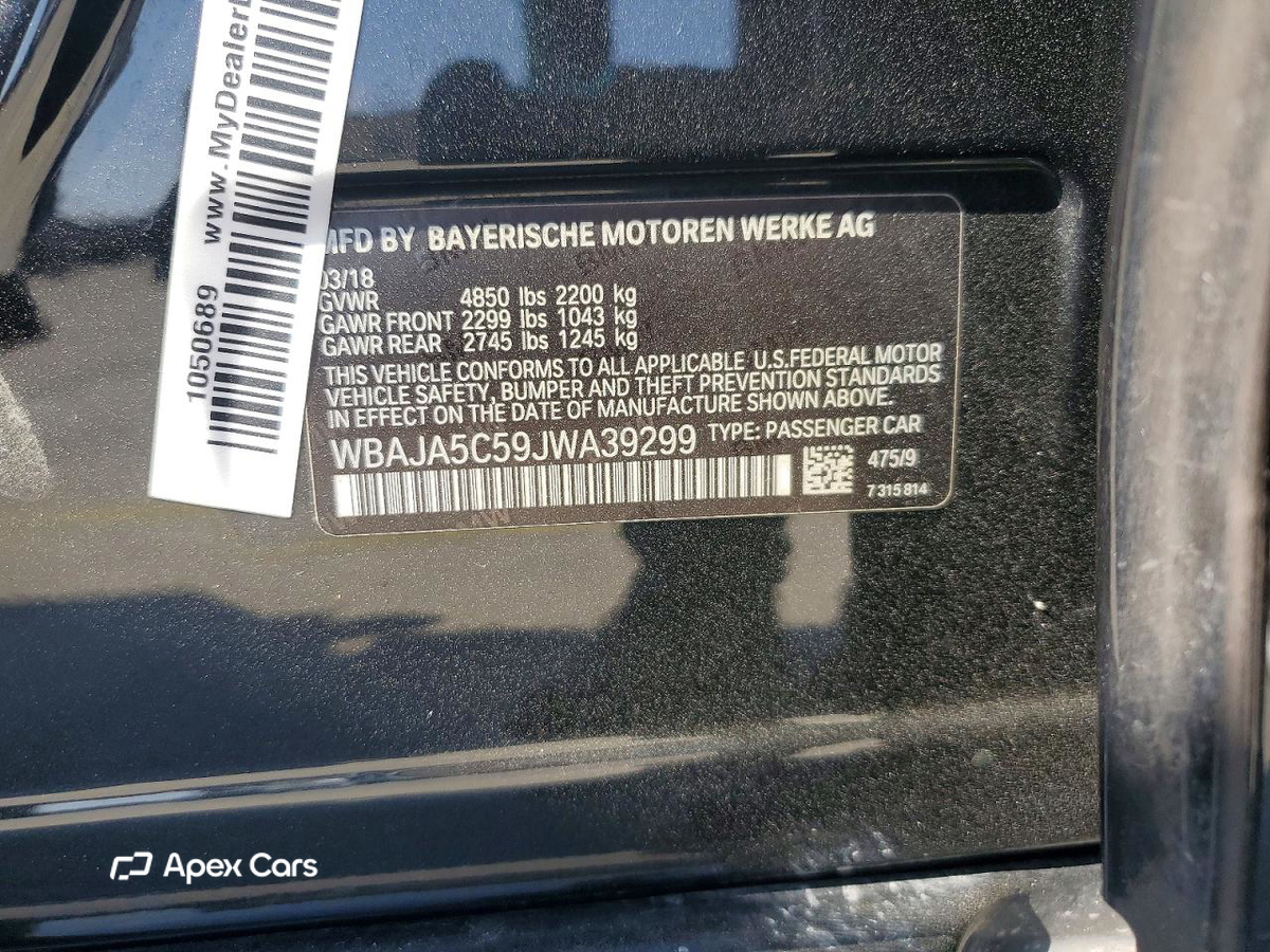 BMW Series 5 2018