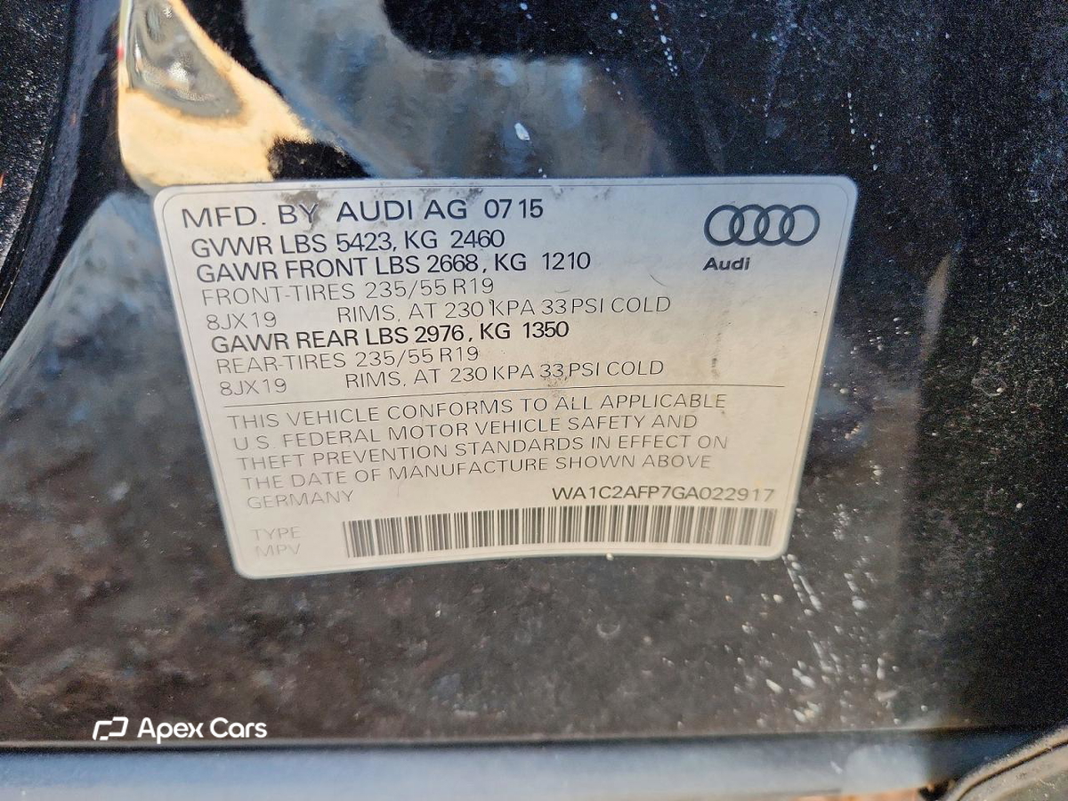 Audi Q5 2016