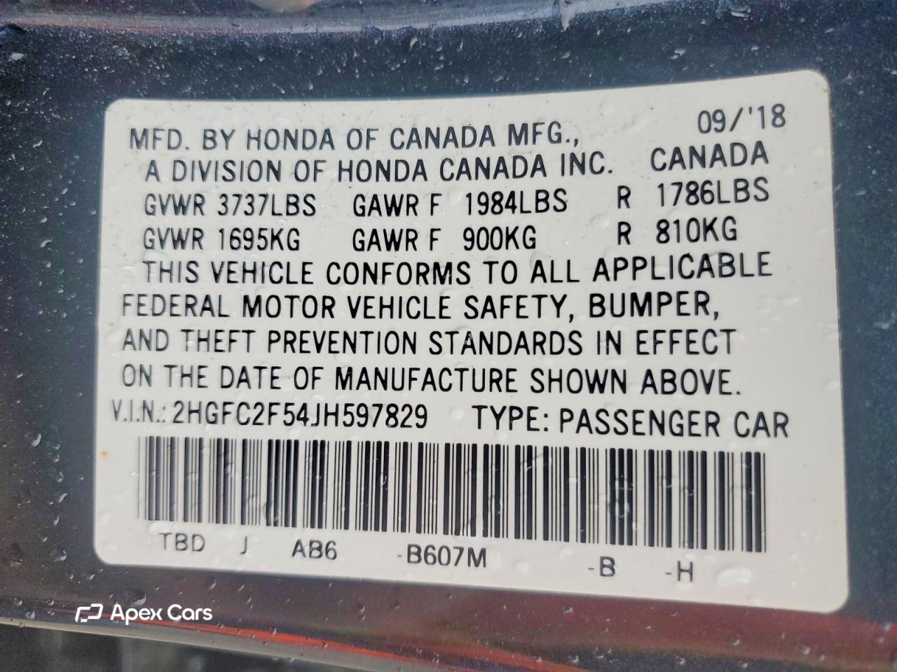Honda Civic 2018