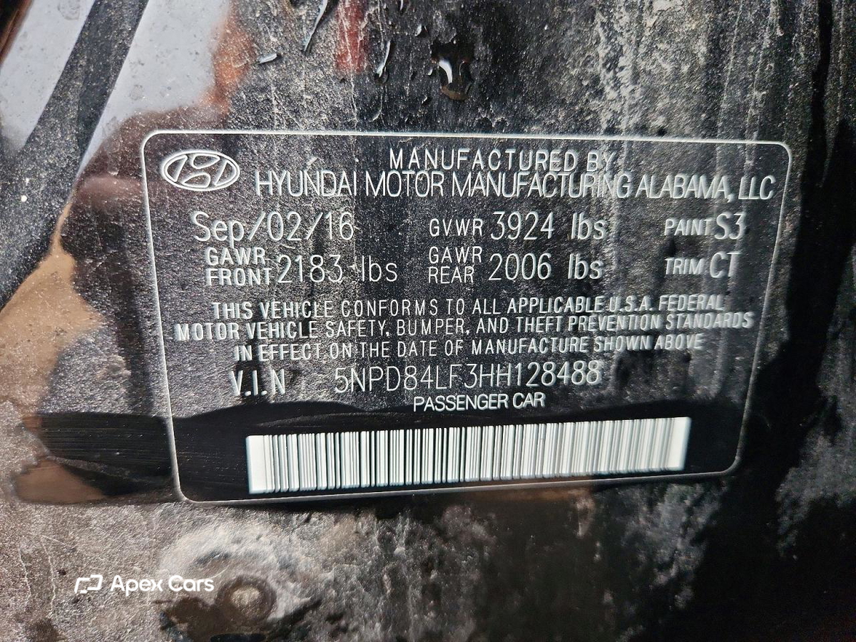Hyundai Elantra 2017