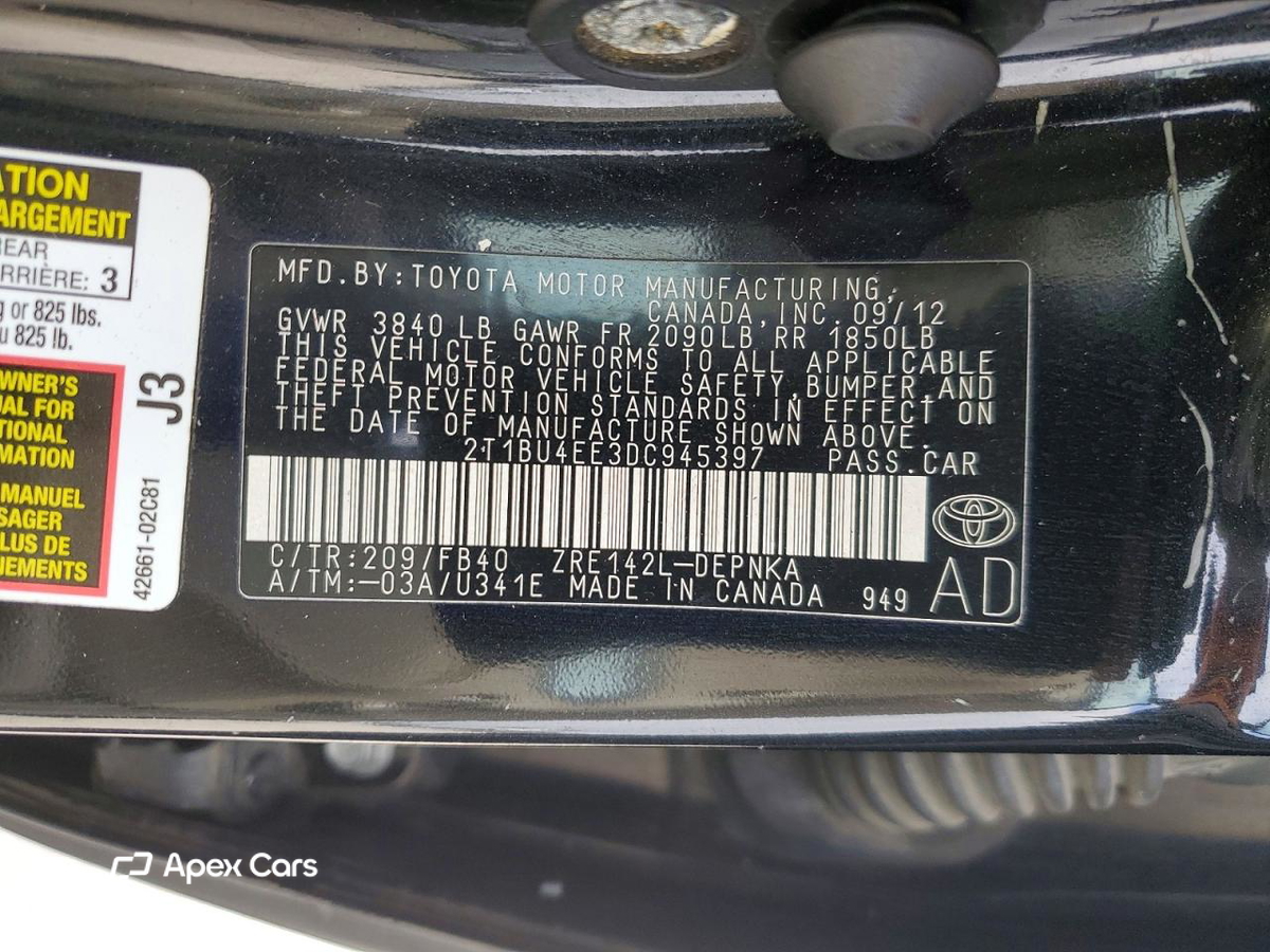 Toyota Corolla 2013