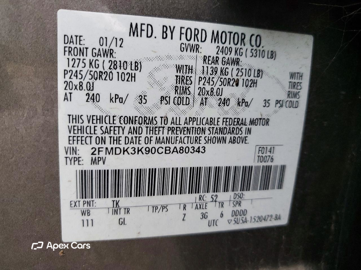 Ford Edge 2012