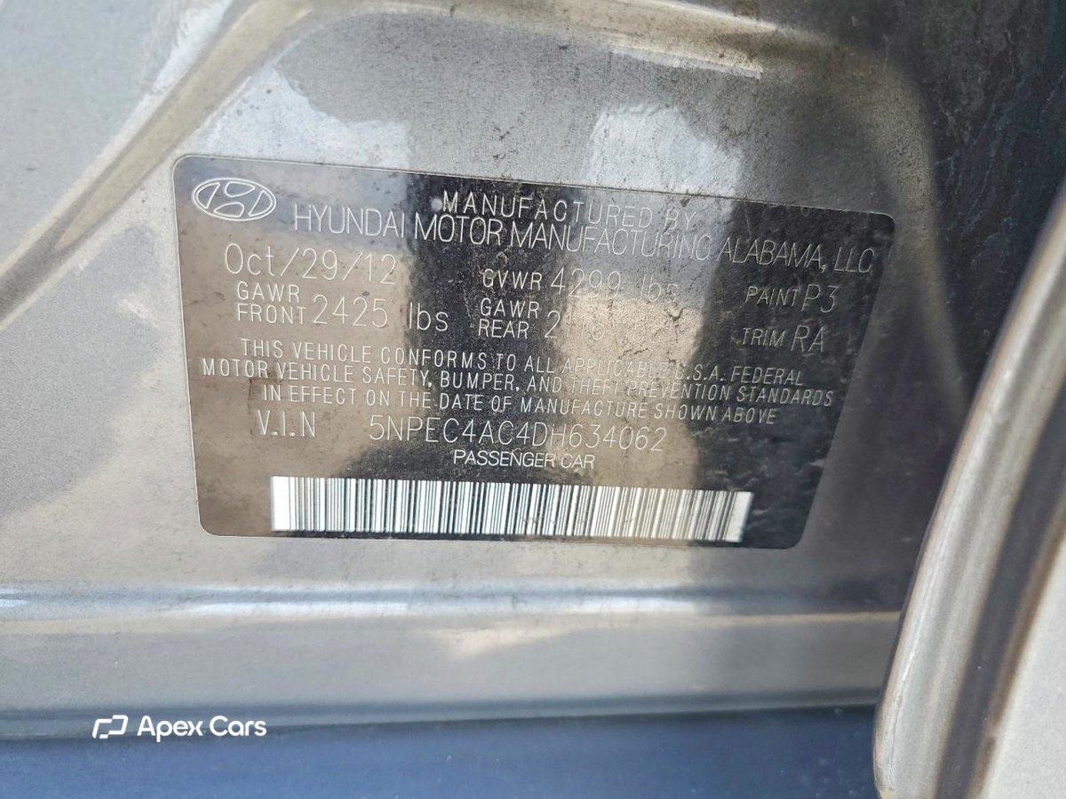 Hyundai Sonata 2013