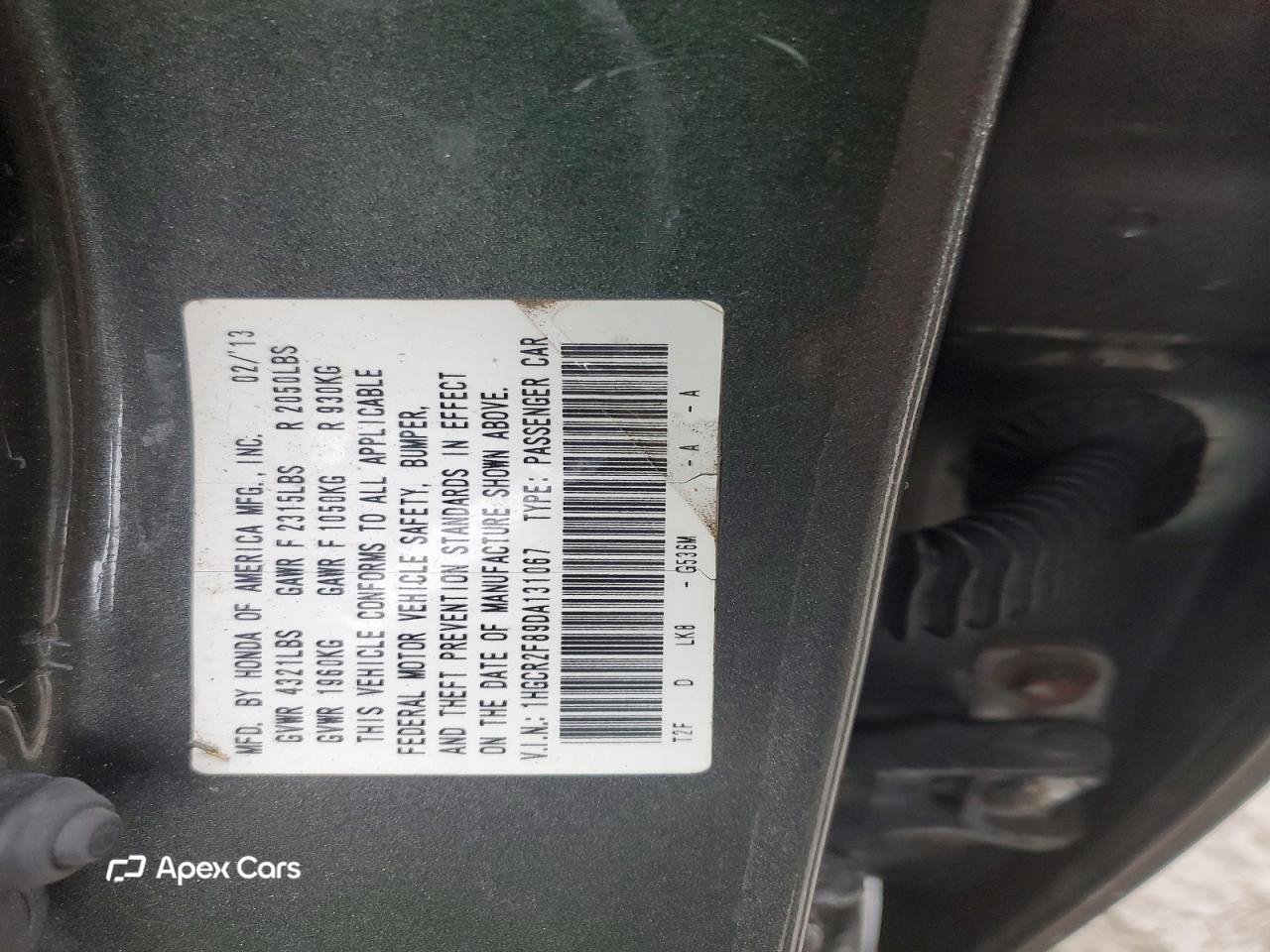 Honda Accord 2013