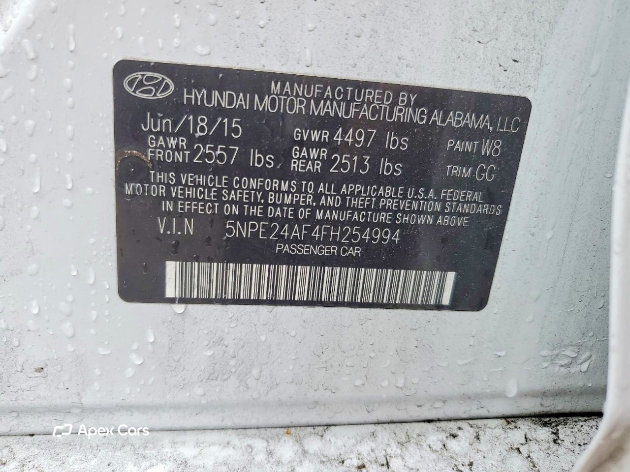 Hyundai Sonata 2015