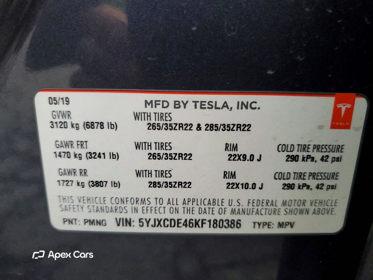Tesla Model X 2019