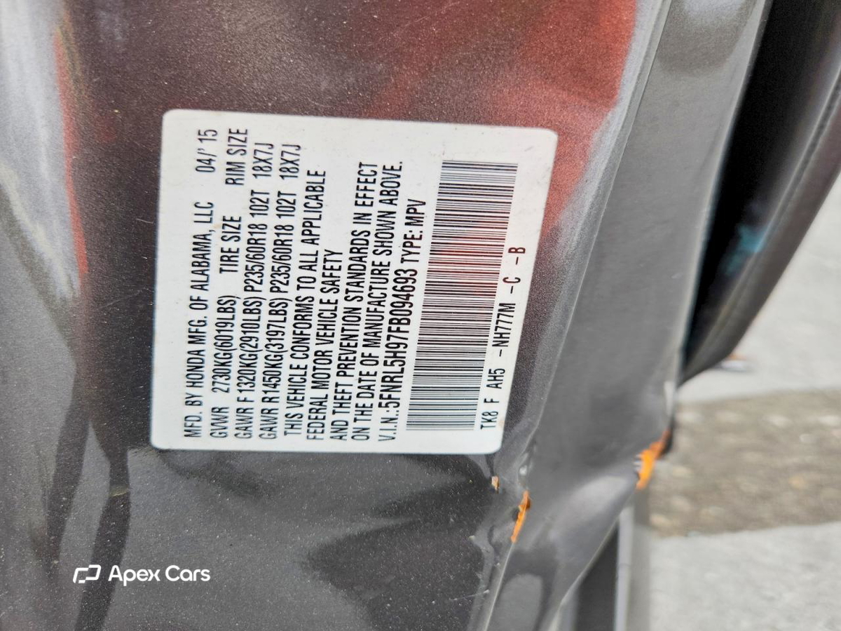 Honda Odyssey 2015