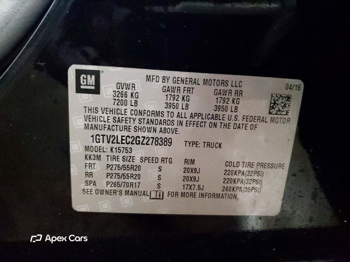 GMC Sierra 2016