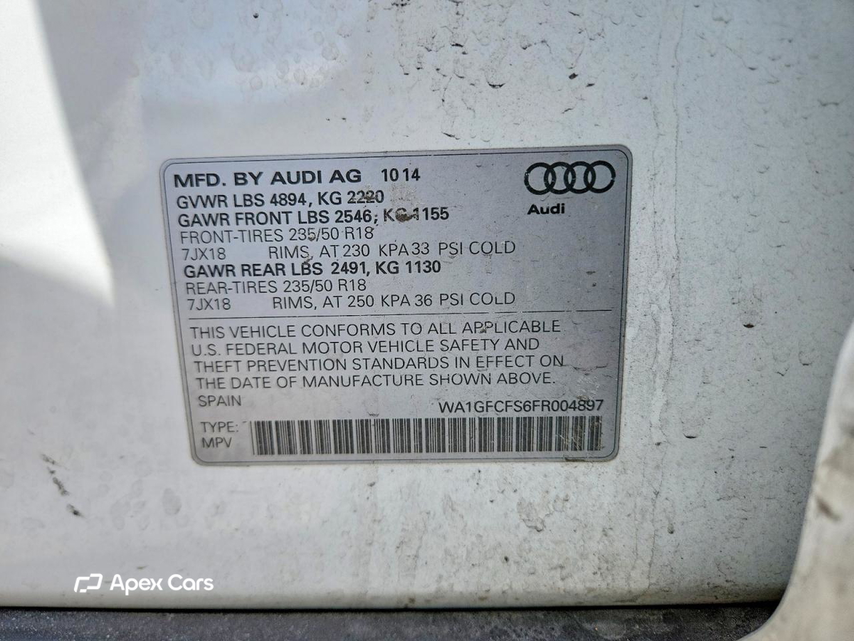 Audi Q3 2015