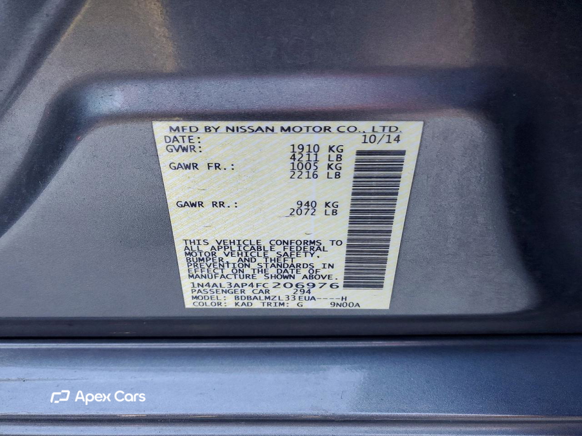 Nissan Altima 2015