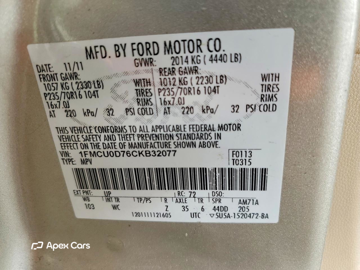 Ford Escape 2012