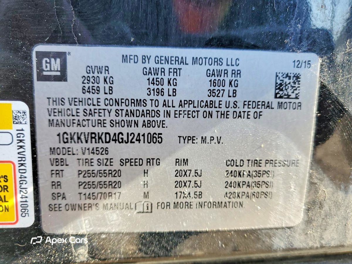 GMC Acadia 2016