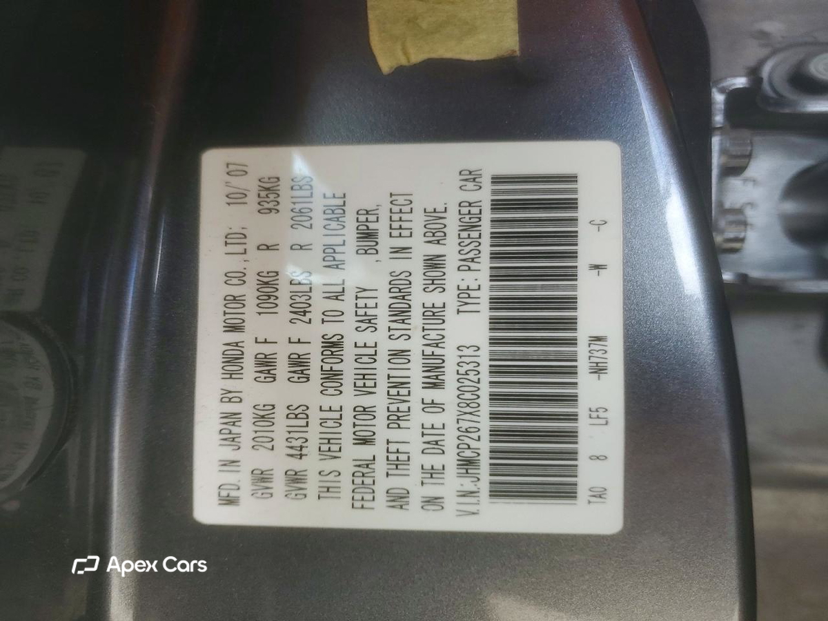 Honda Accord 2008