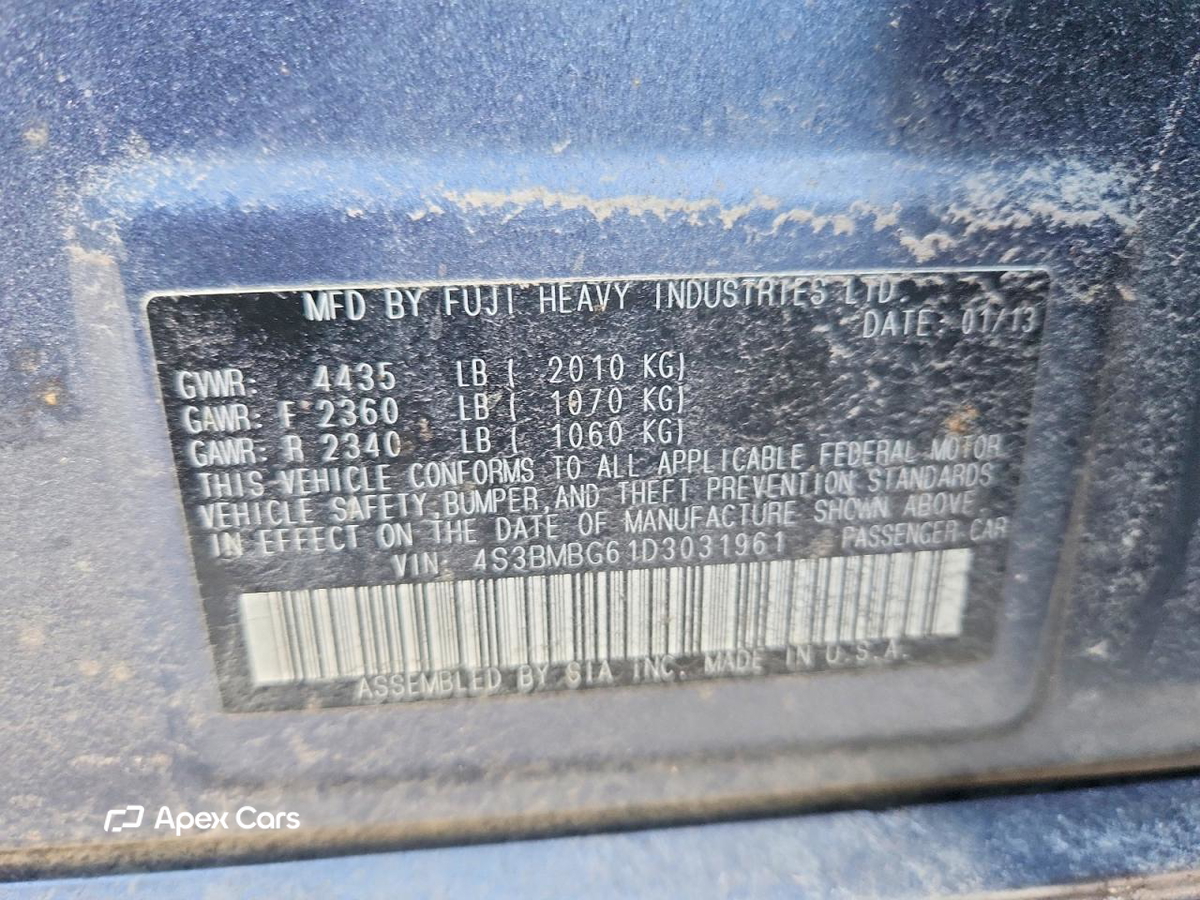 Subaru Legacy 2013