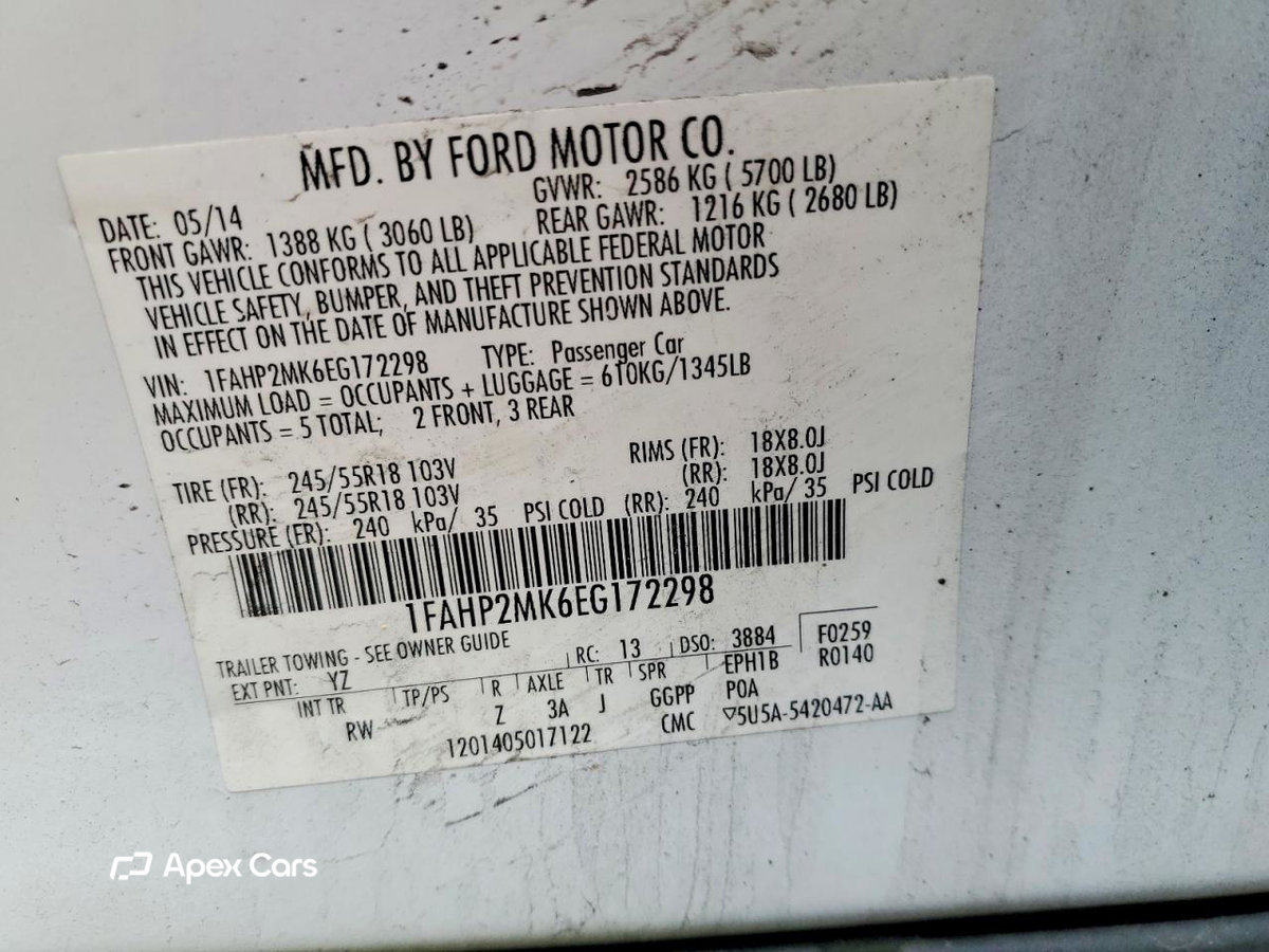 Ford Taurus 2014