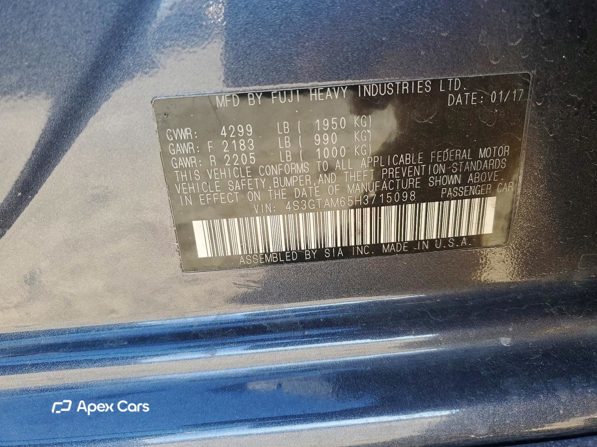 Subaru Impreza 2017