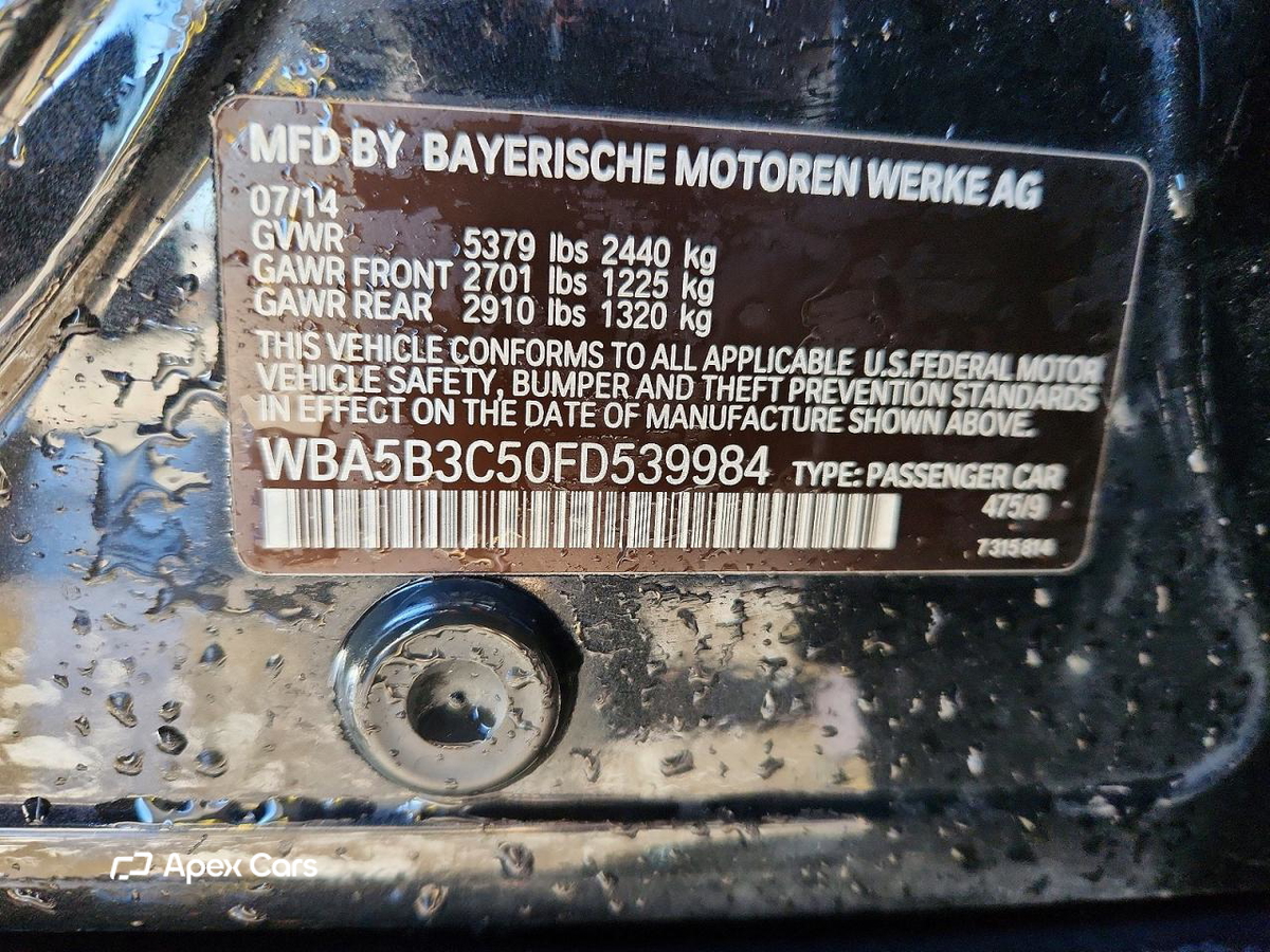 BMW Series 5 2015
