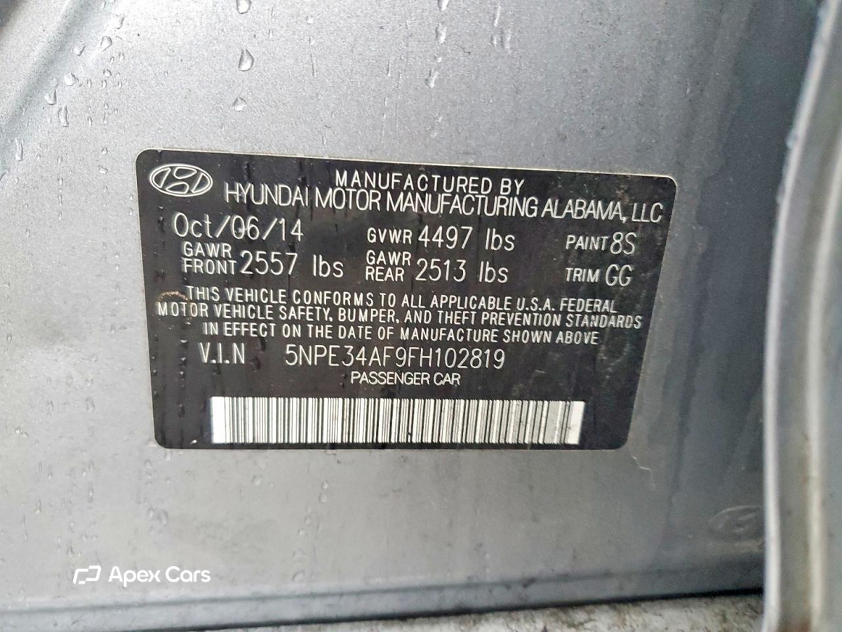 Hyundai Sonata 2015