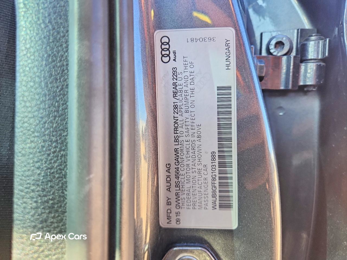 Audi A3 2016