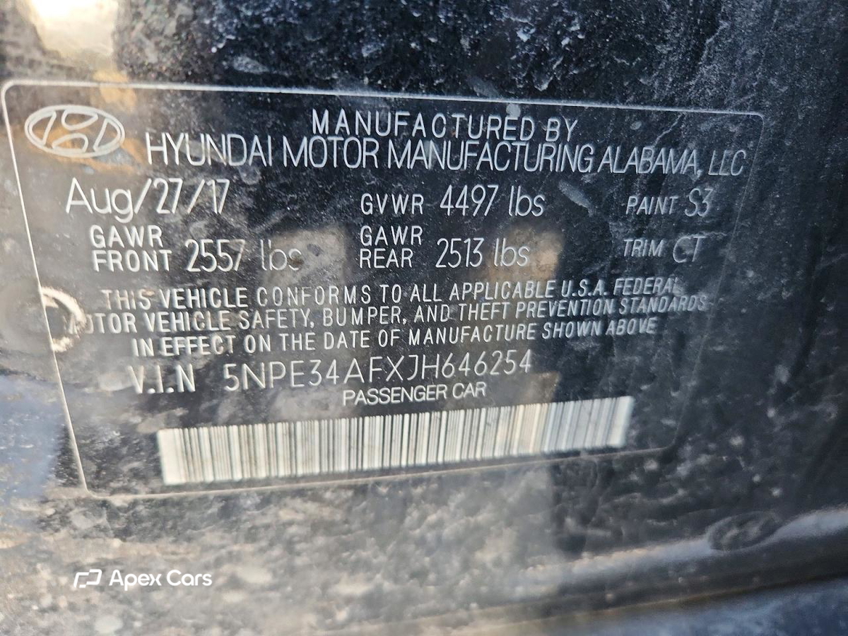 Hyundai Sonata 2018