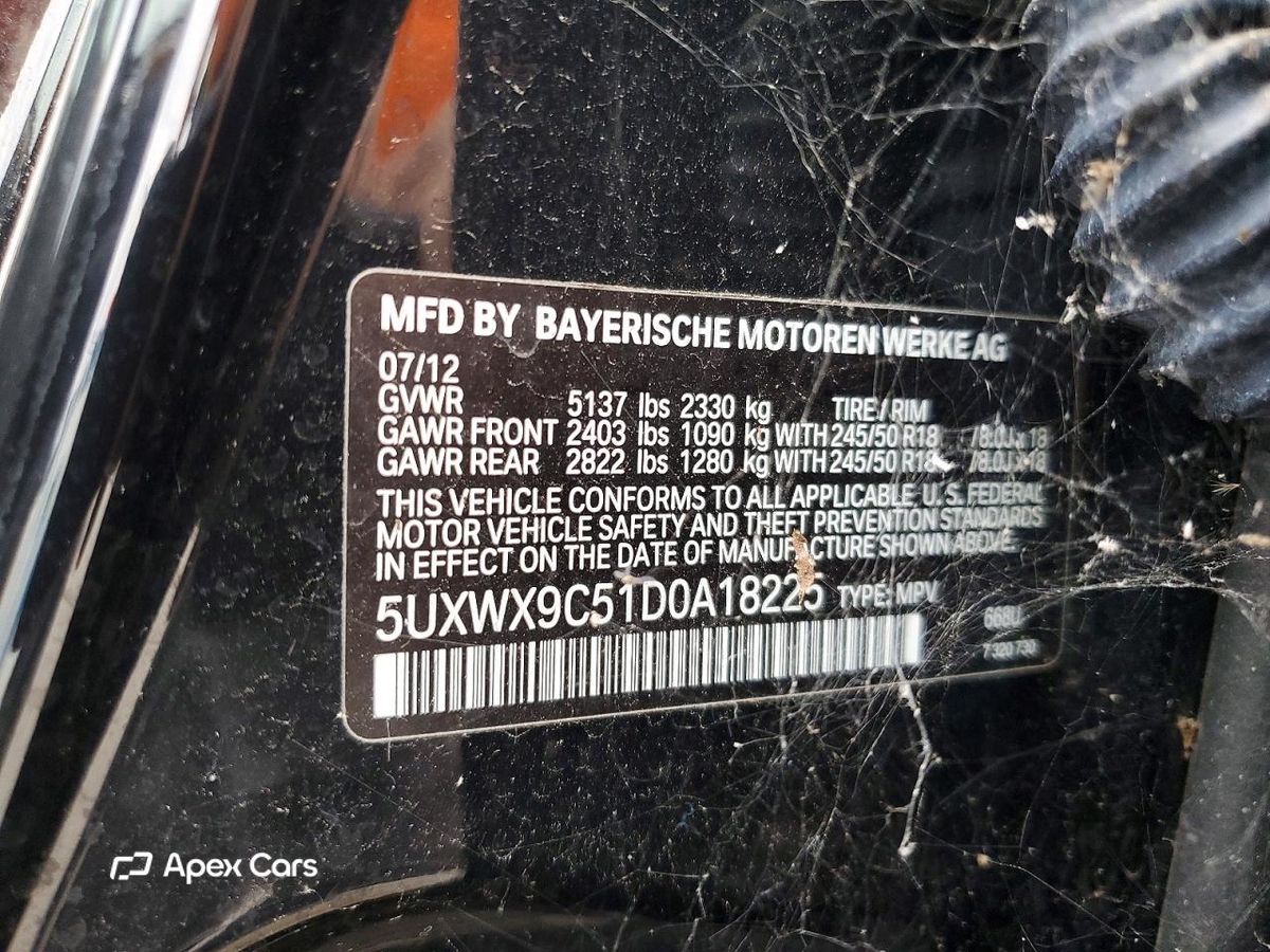 BMW X3 2013