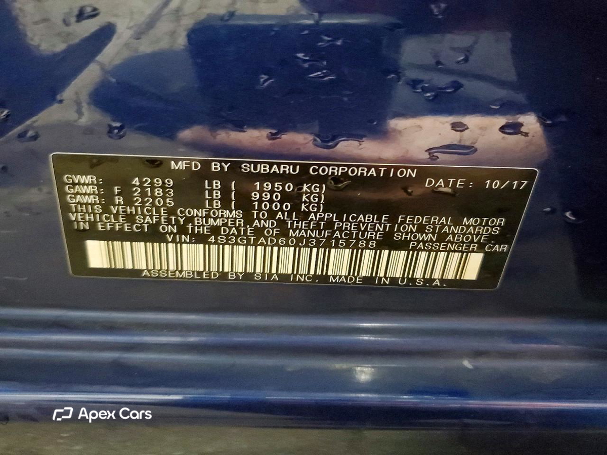 Subaru Impreza 2018