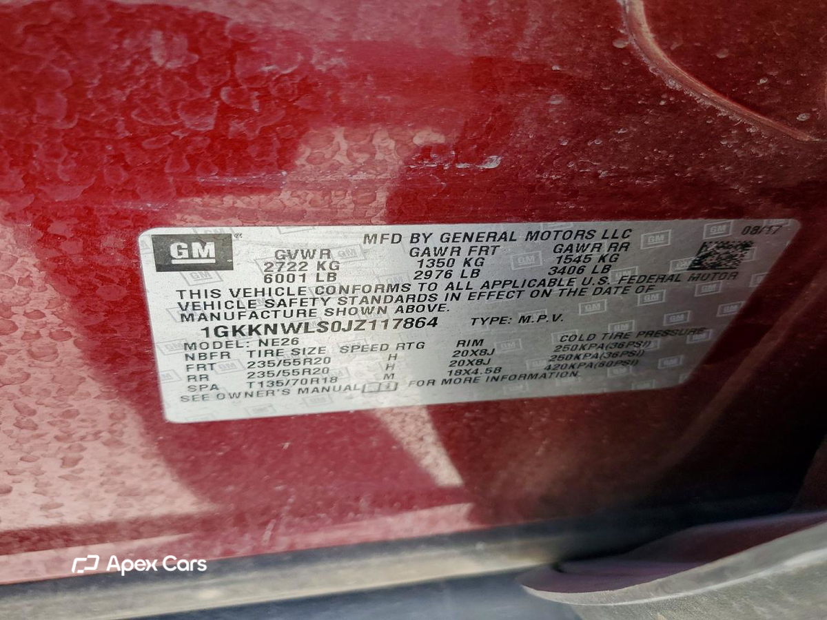 GMC Acadia 2018