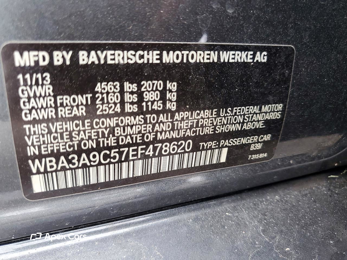 BMW Series 3 2014