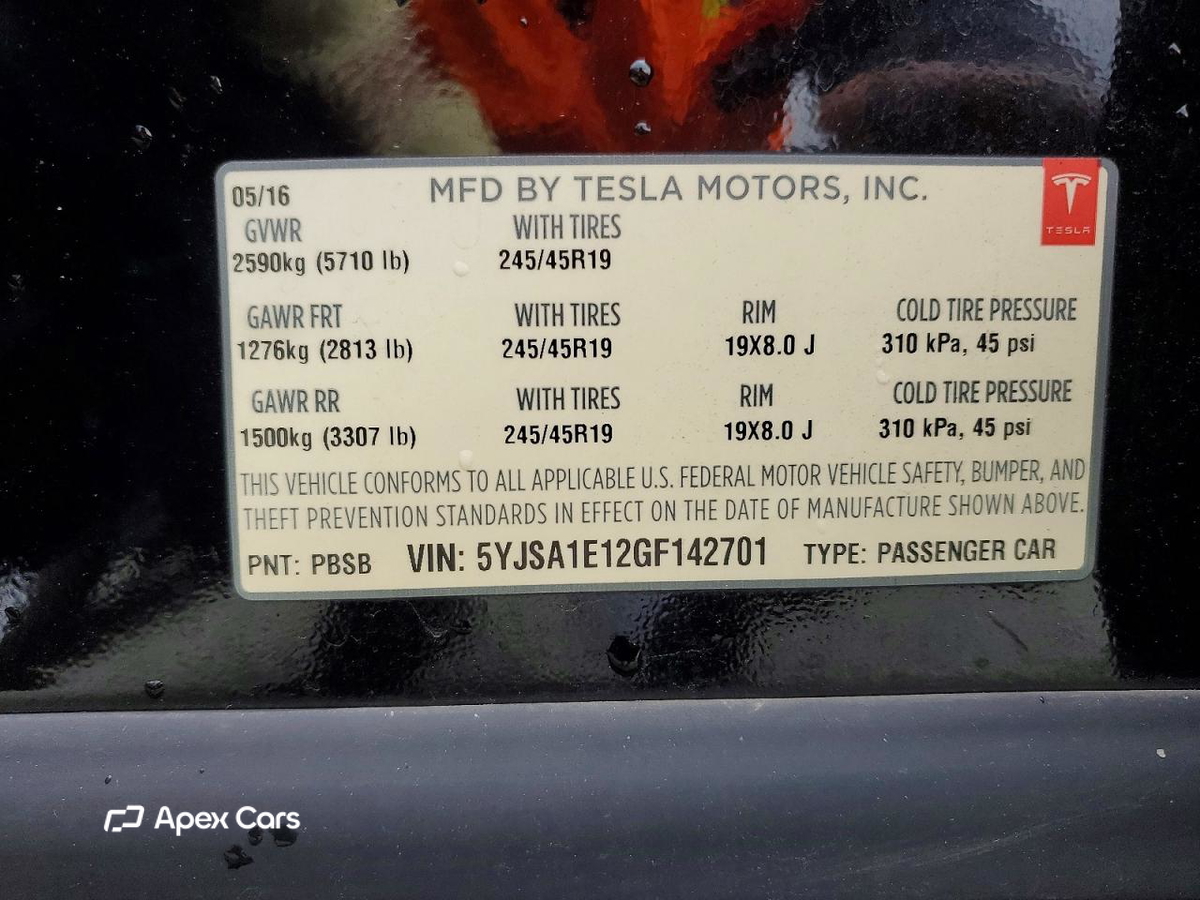 Tesla Model S 2016