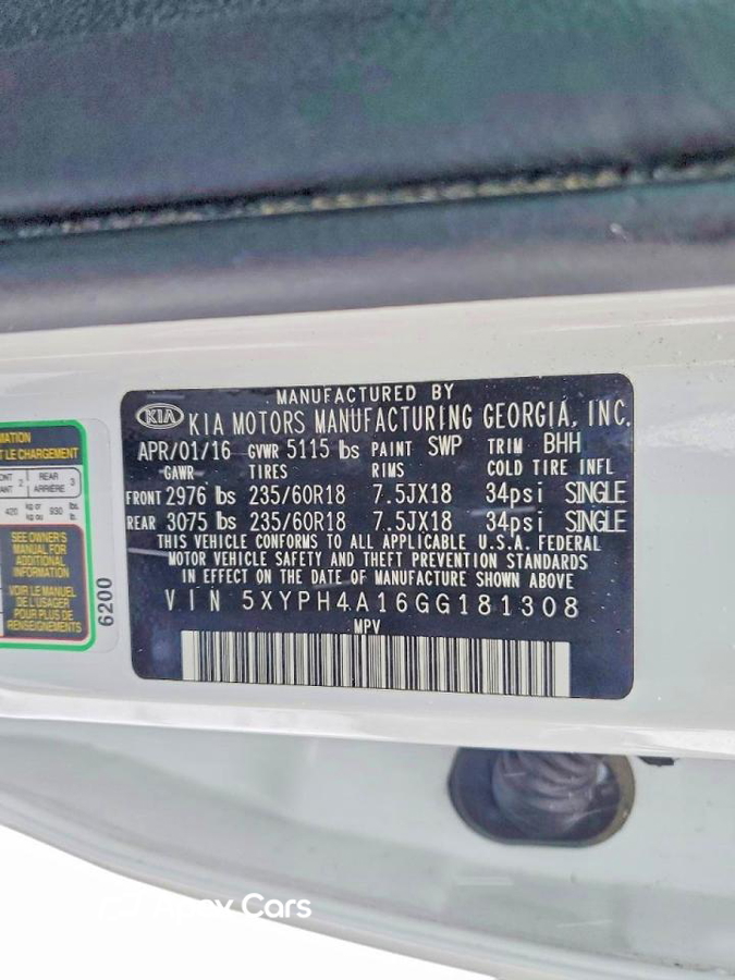 Kia Sorento 2016